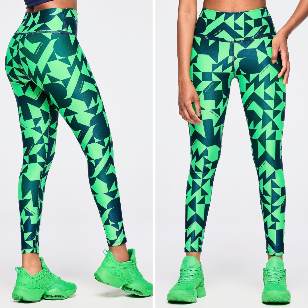 国内発送【Zumba ズンバ 】Out Loud Leggings N/G (2025.2新作)