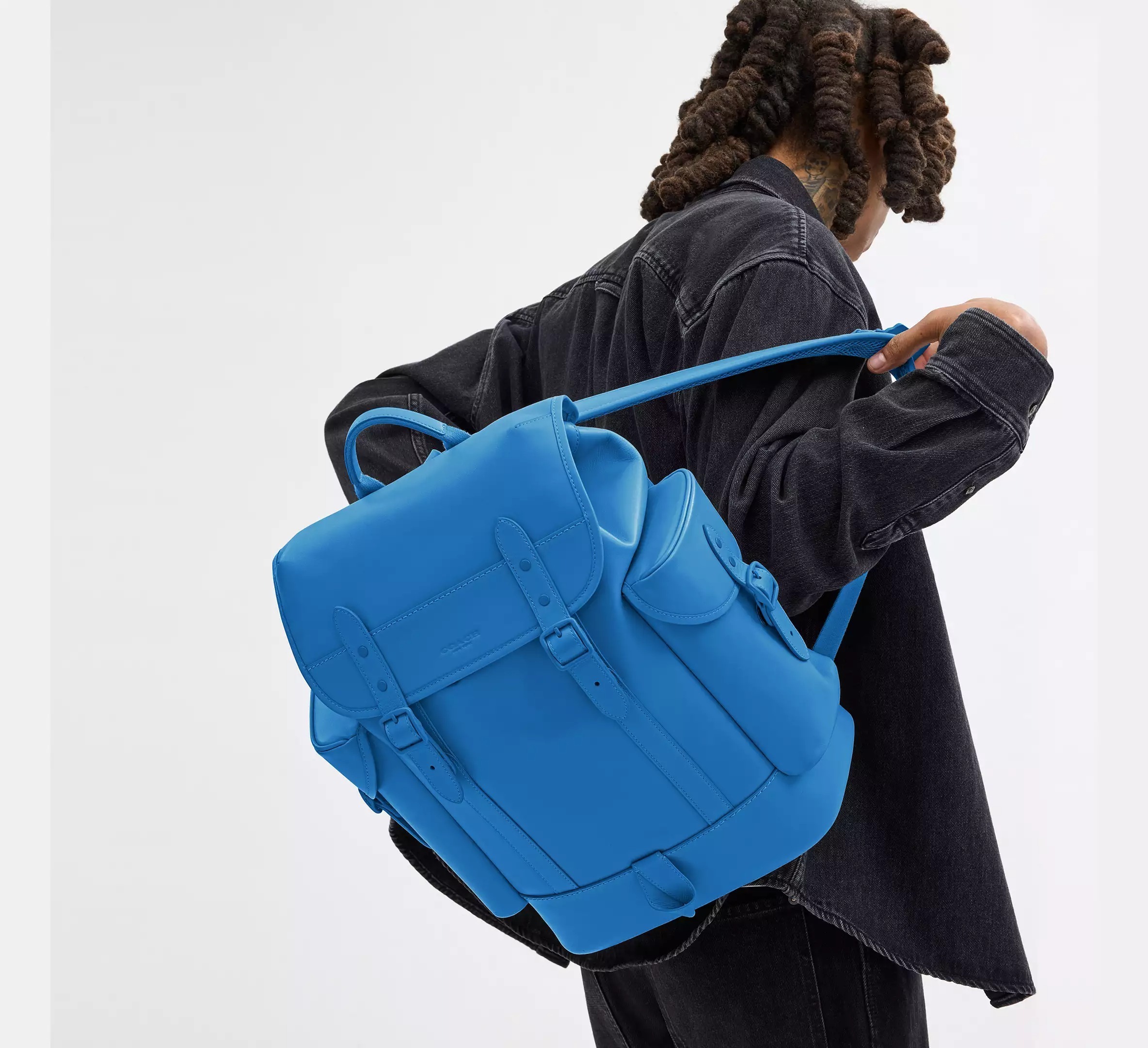 国内即発!コーチ カーフ レザーヒッチ バックパック CR846 すぐにお届け○COACH○ヒッチ バックパック (Coach/バックパック