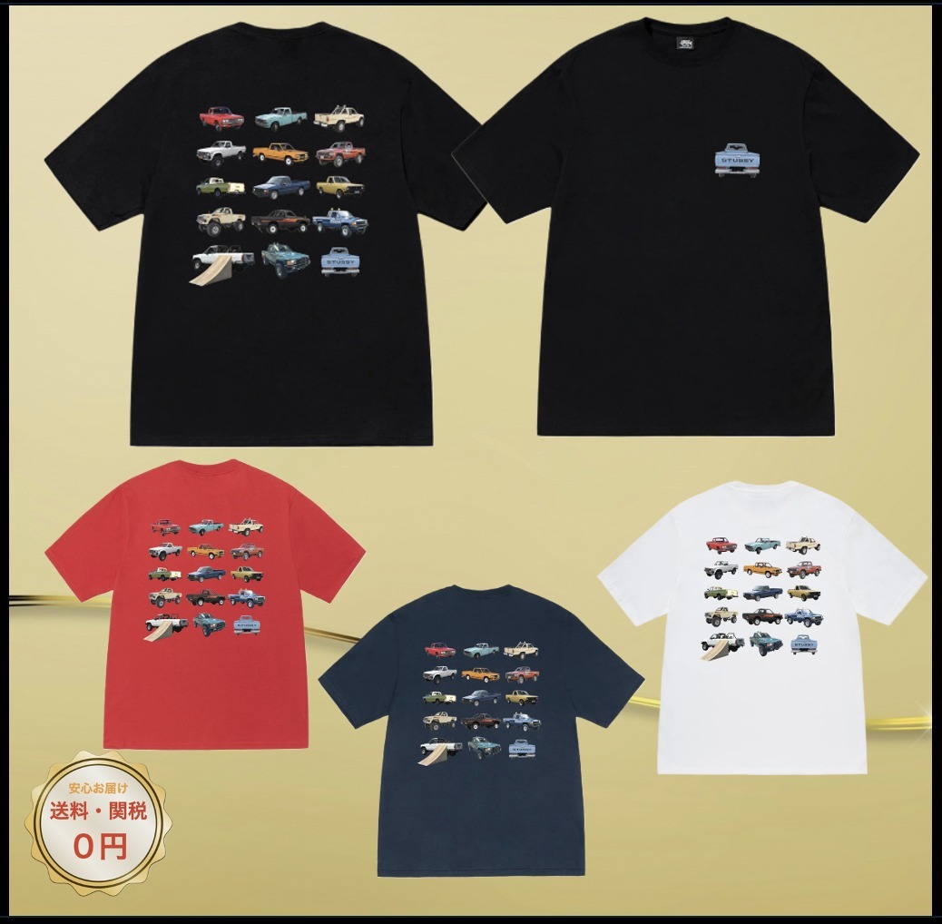 関税込み♪【STUSSY】 PICK UP ピックアップ Tシャツ