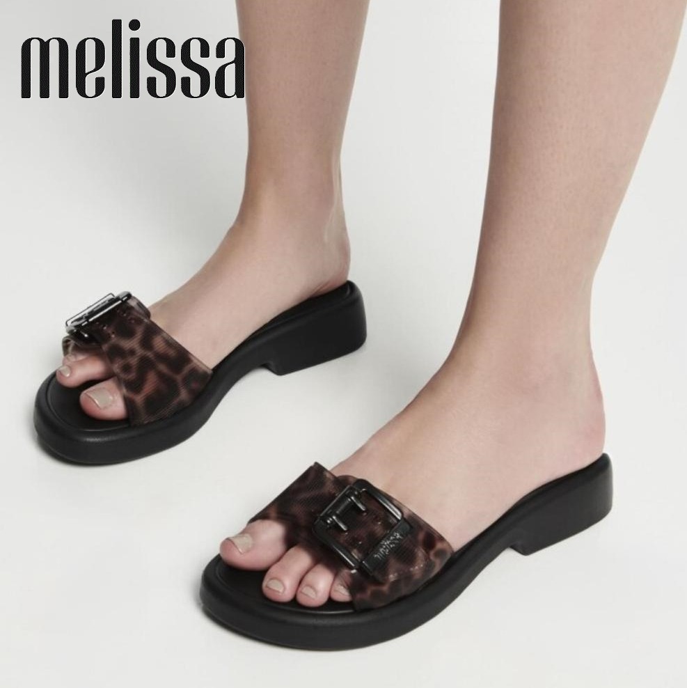 Melissa 追跡付/送料込 調節可能バックル付 歩き易い ローヒール