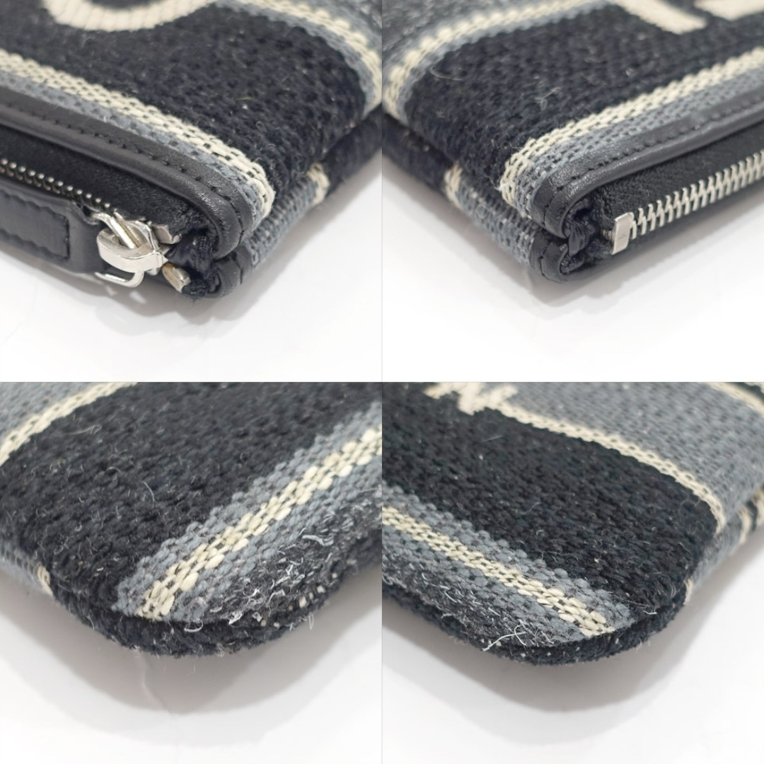 【VINTAGE】CHANEL ドーヴィル マルチボーダー クラッチバッグ VINTAGE】CHANEL ドーヴィル マルチボーダー クラッチバッグ
