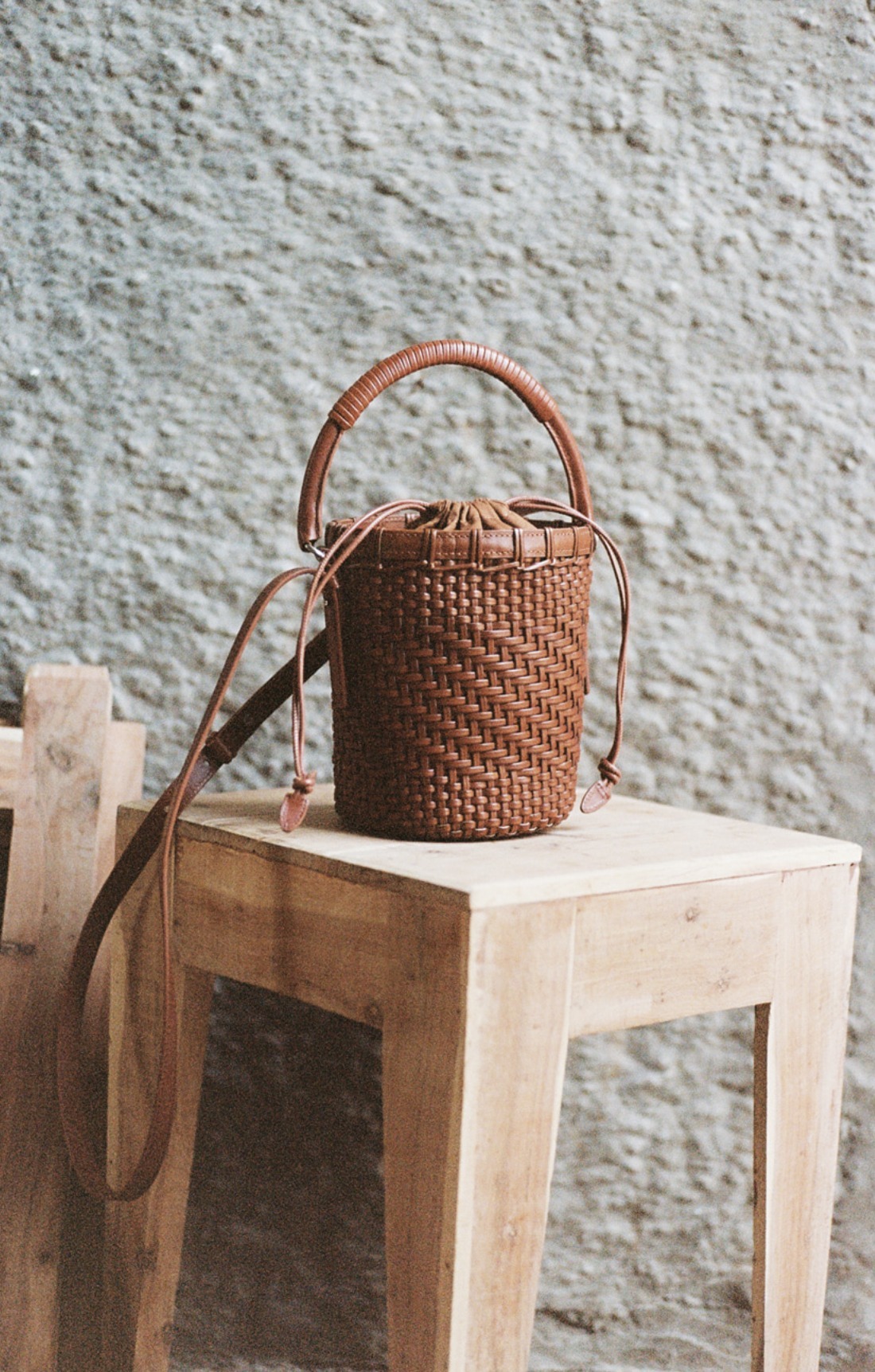 LUMEN★TWIG BASKET TOTE BAG★皮で夏の雰囲気★人気早期完売 ☆早期完売☆25SS☆Atelier de LUMEN☆TWIG BASKET TOTE BAG