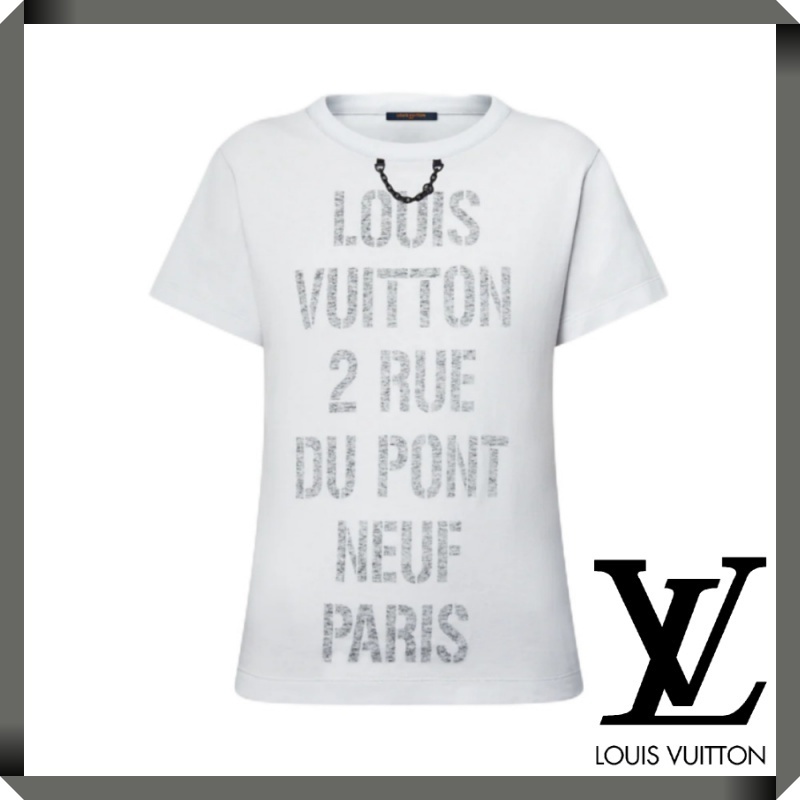 超かわいく☆Louis Vuitton◆ステンシル シグネチャーTシャツ