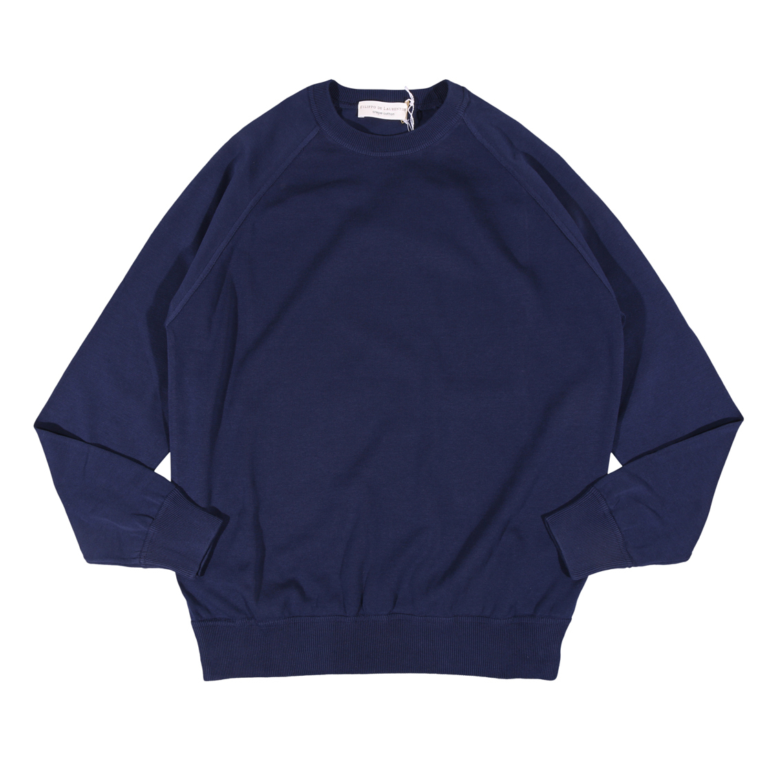 国内発送 FILIPPO DE LAURENTIIS Uネック長袖Tシャツ 48