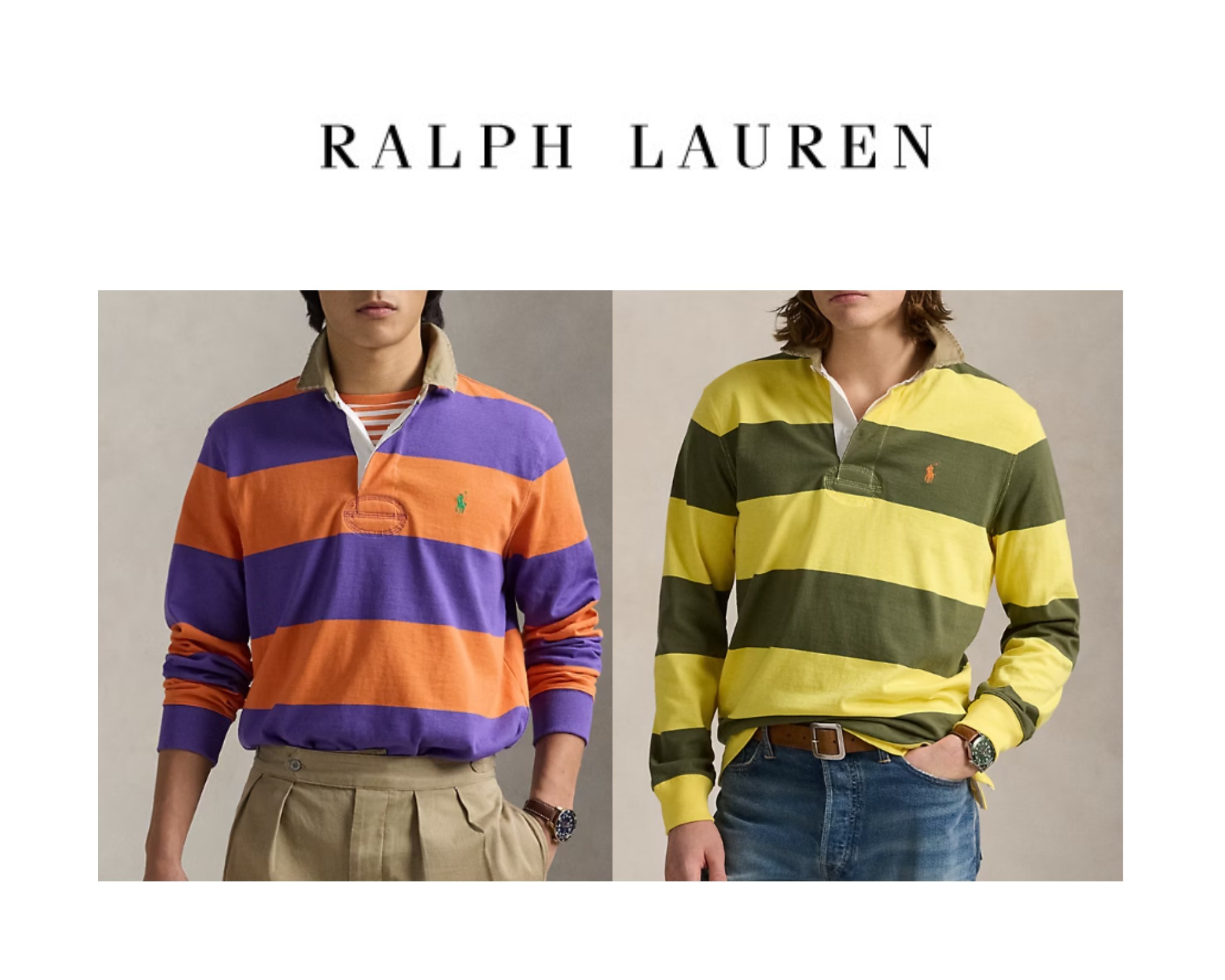 【Polo RALPH LAUREN】SALE★ クラシック ラグビーシャツ