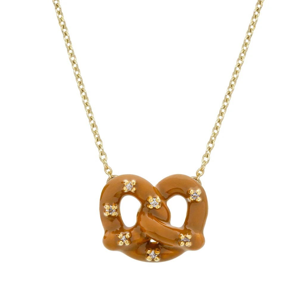 フランス発送 ALIITA ネックレス PRETZEL BRILLANTE NECKLACE