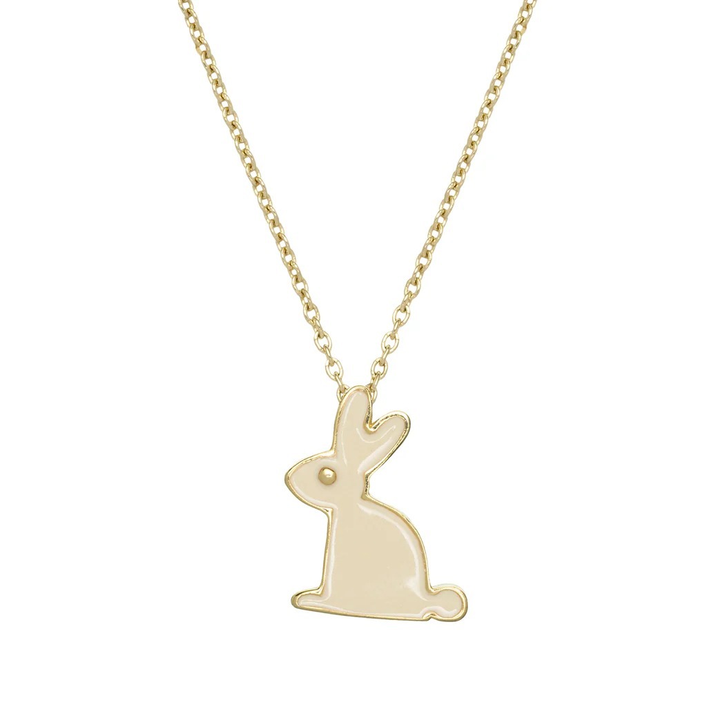 フランス発送 ALIITA ネックレス CONEJITO BOLD WHITE NECKLACE
