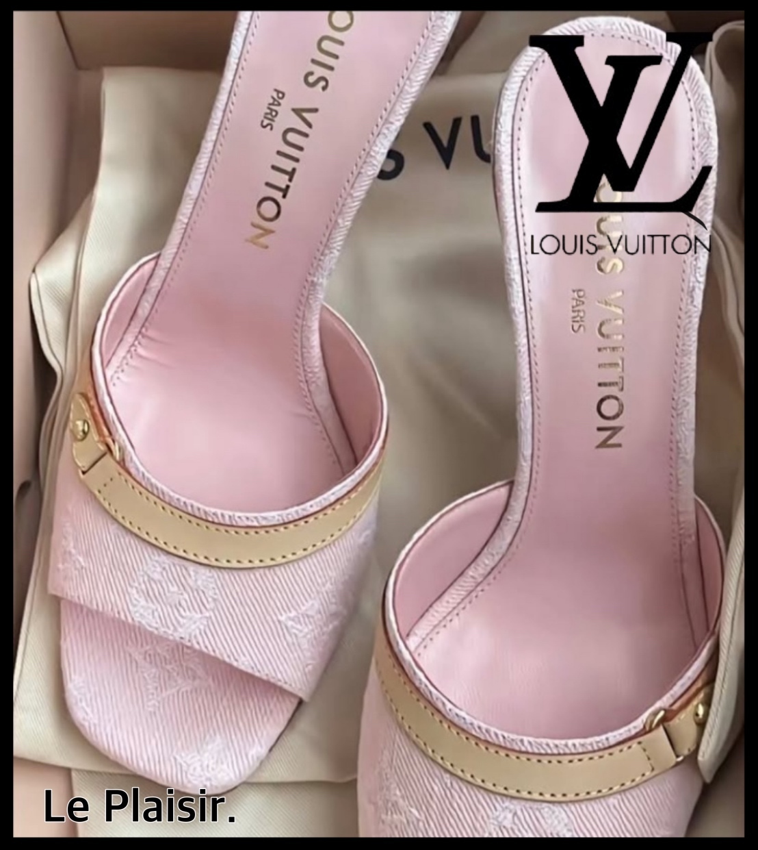 【新作×国内未入荷デニムトレンド！】 LV パンプス