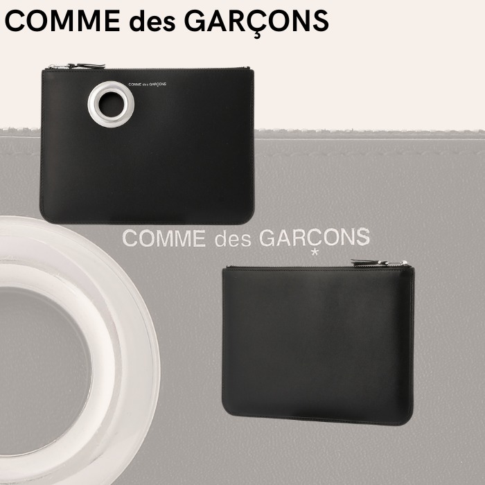 Comme des Garcons シルバーアイレット ポーチ大