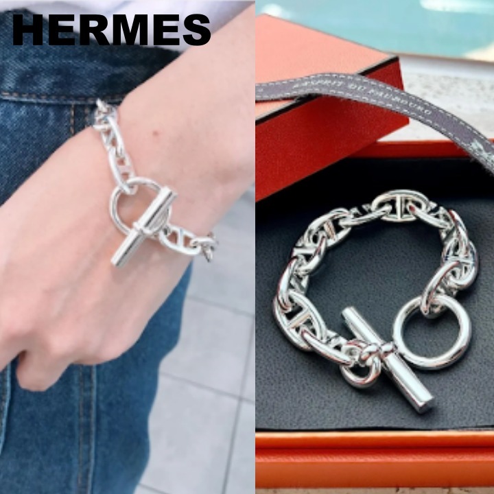 【入手困難】HERMES シェーヌダンクル ブレスレット ラージ