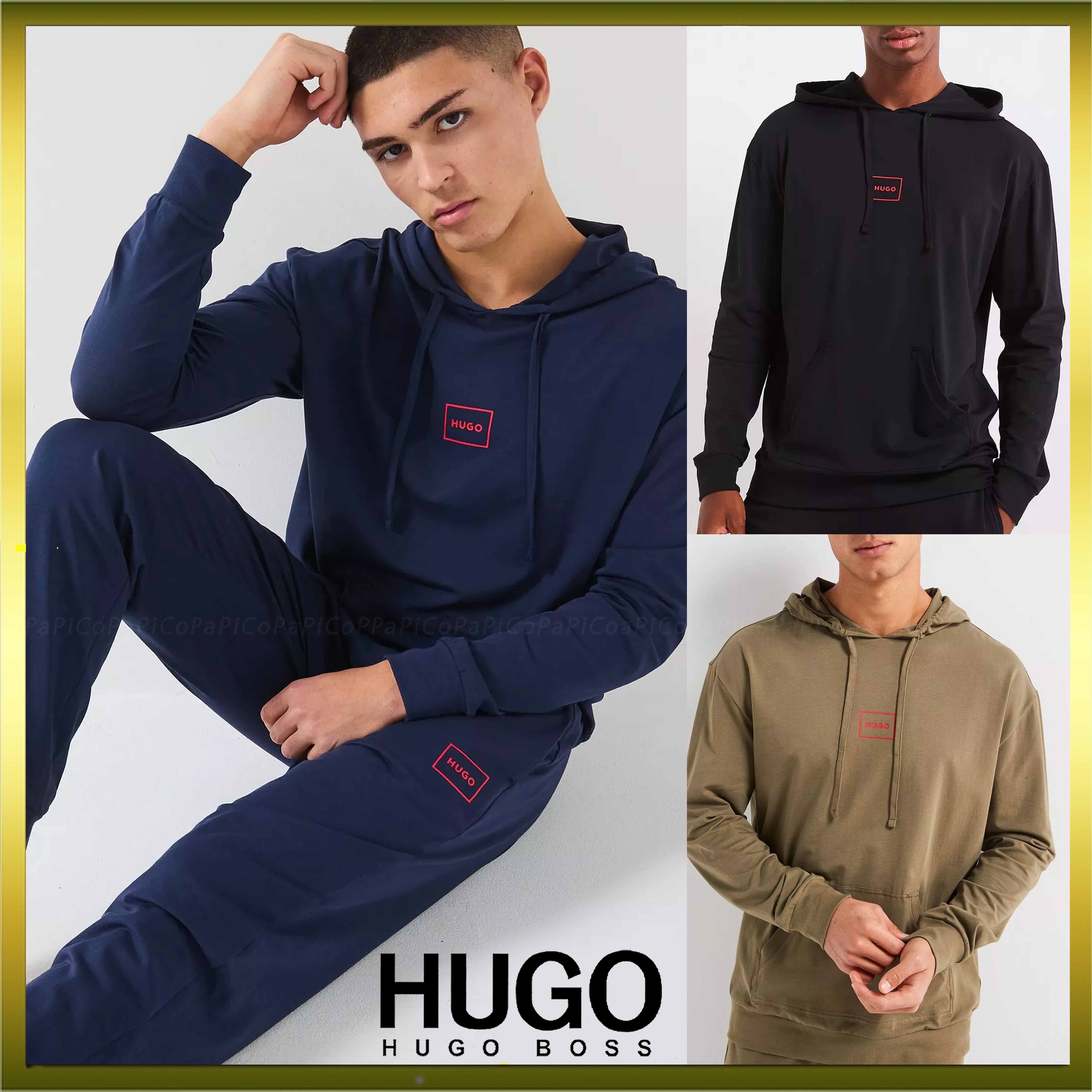 【特価！関税送料込】Hugo フード付き スウェットシャツ