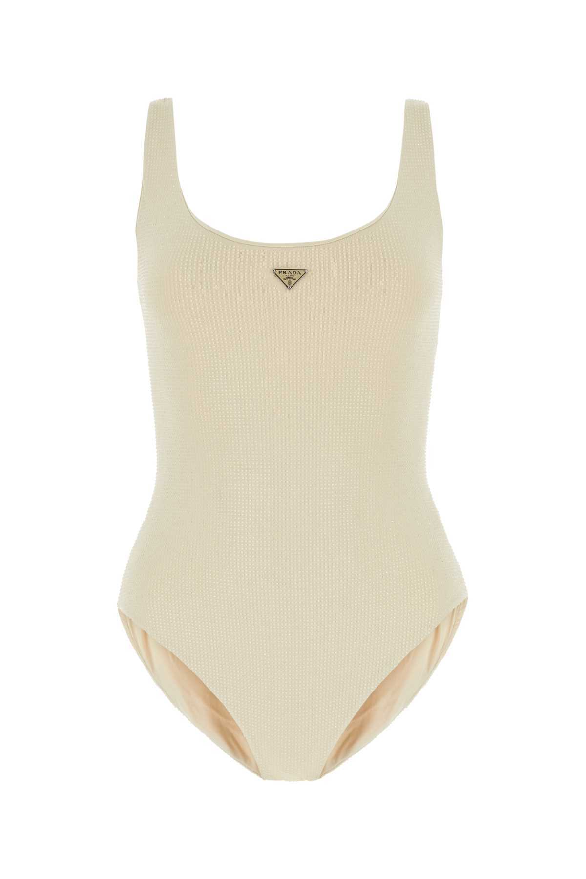 【関税&送料込】Prada Embellished Stretch Nylon Swimsuit