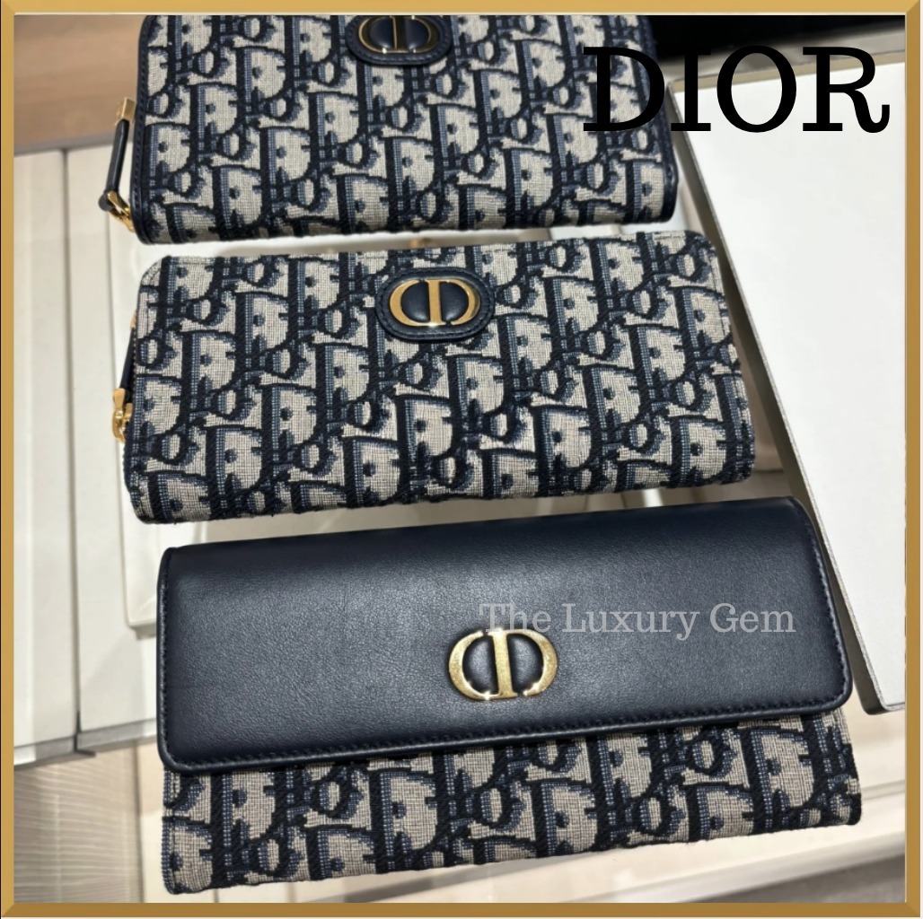 DIOR 30 Montaigne Violet ウォレット