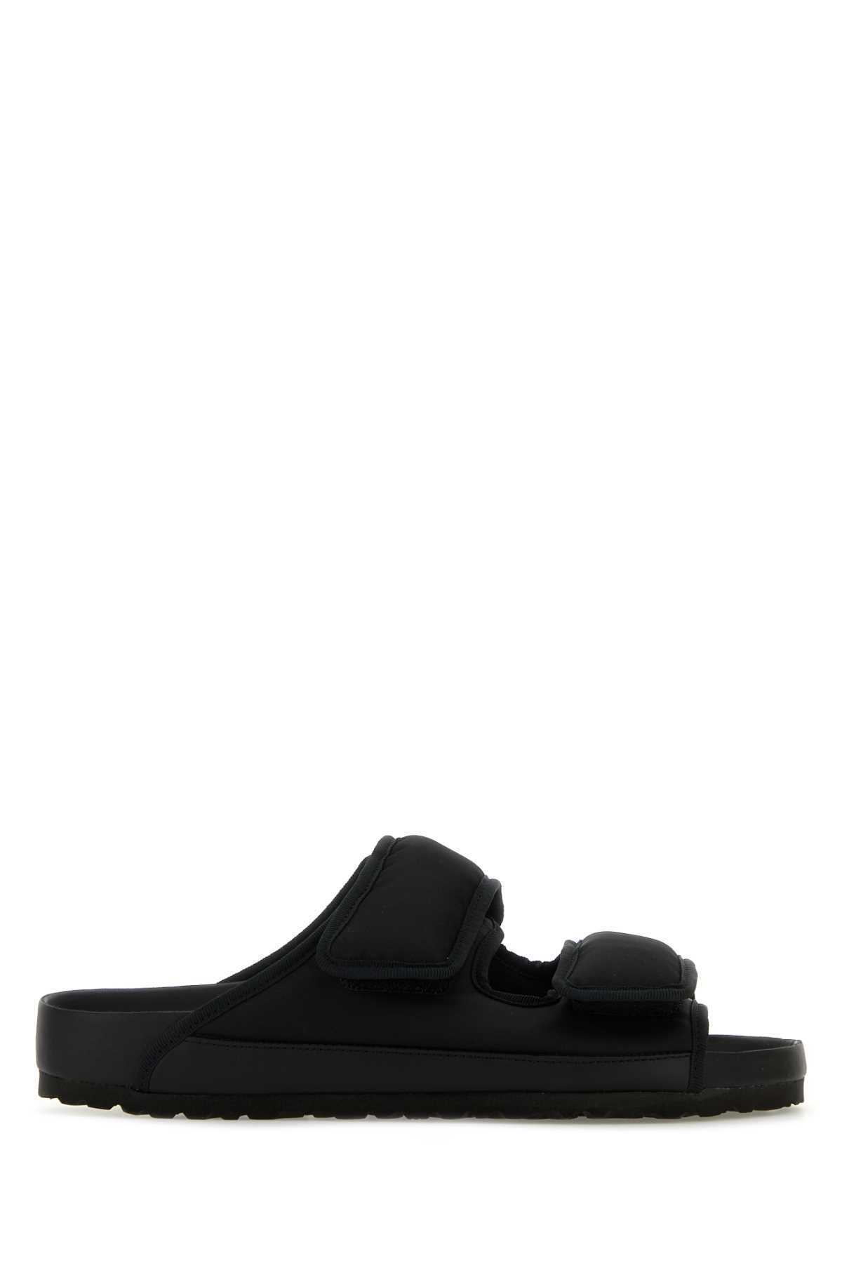 【関税&送料込】Birkenstock 1774 Black Fabric Cosny Slippers