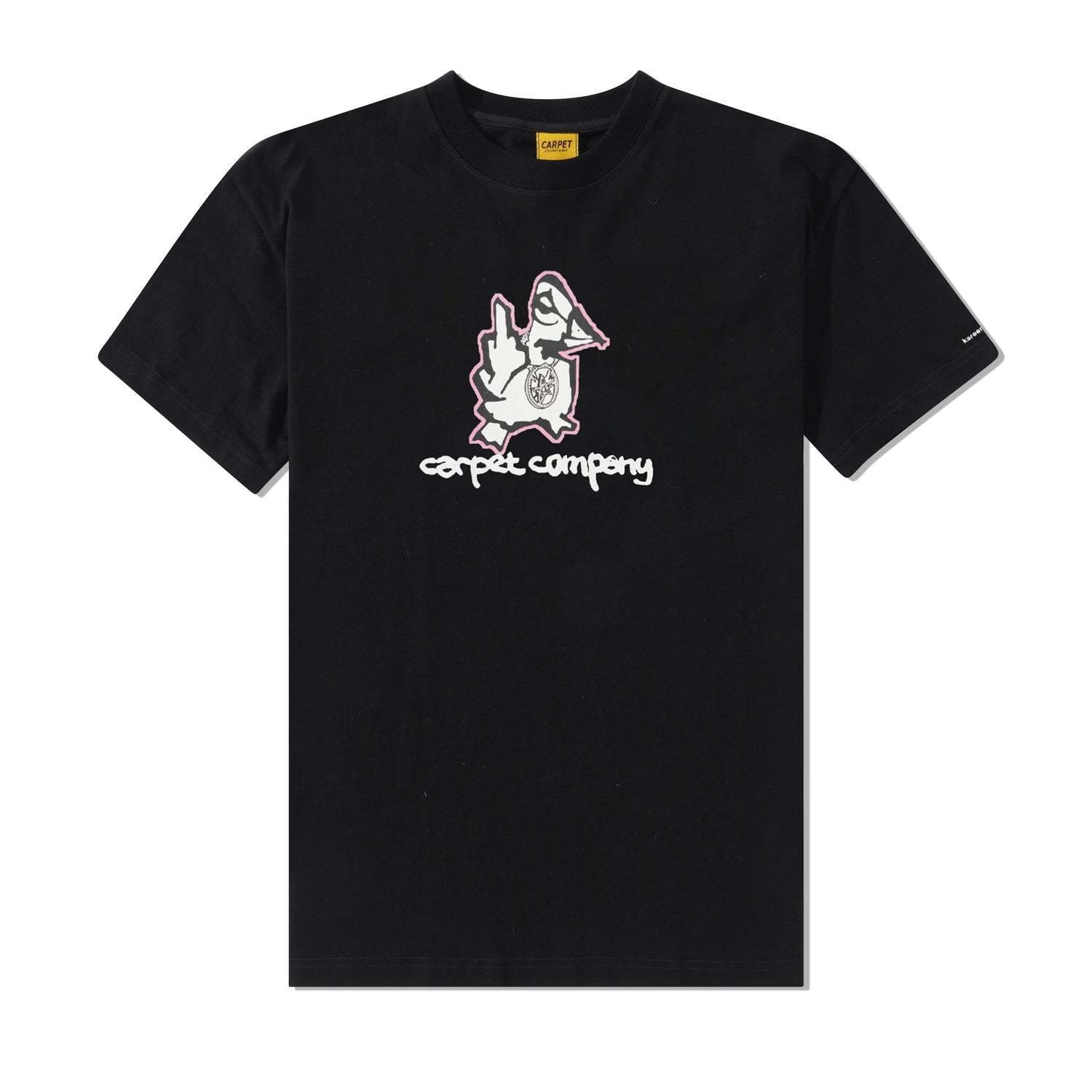 【CARPET COMPANY】 Duck You Tee Black