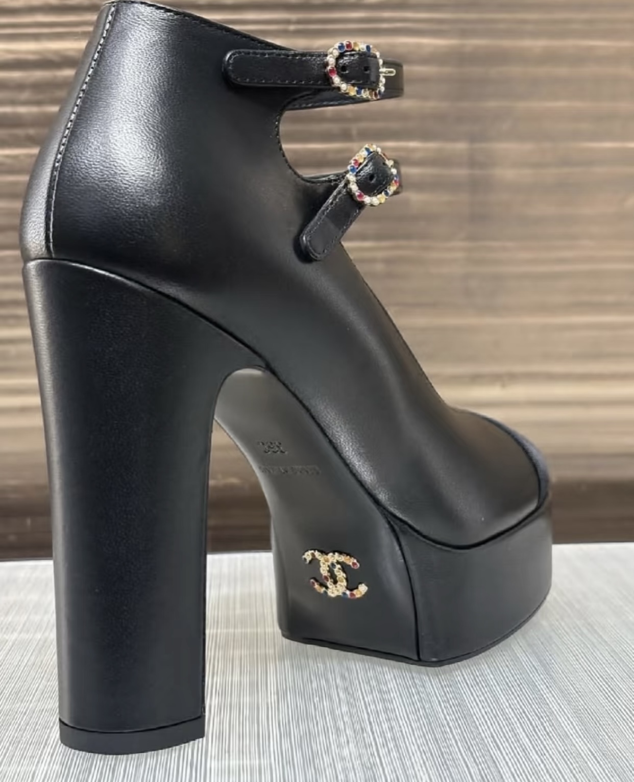 《ダブルストラップ☆隠れCCロゴ☆》CHANEL メリージェーン