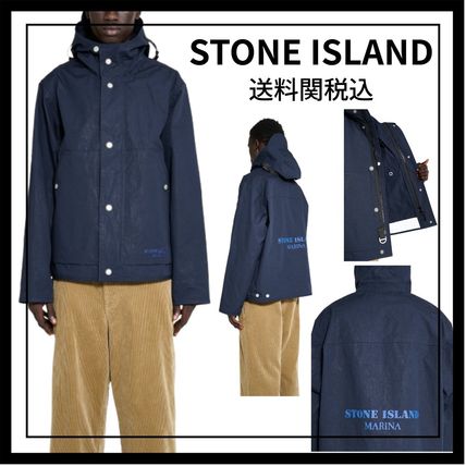 ロゴ ネイビー（紺）系 STONE ISLAND(ストーンアイランド