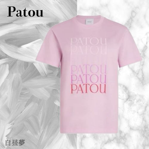 PATOU オーガニックコットン パトゥパトゥ Tシャツ