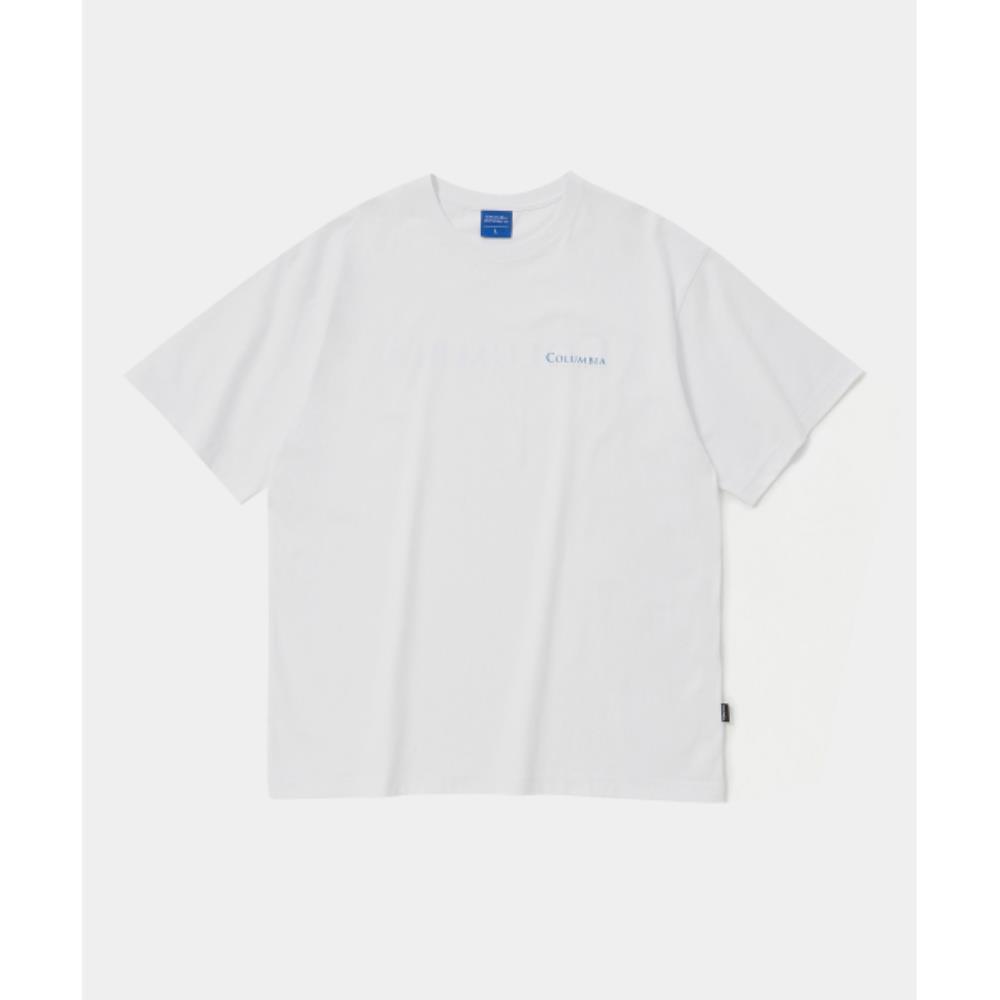 ★★Columbia★★ CU SIG LOGO SS TSHIRTS WHITE CMW2UTST653-UW
