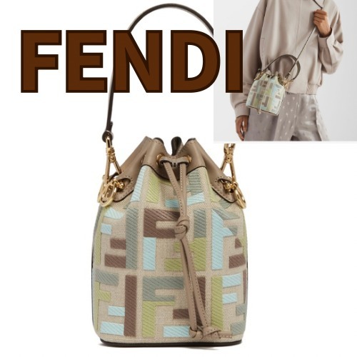ハンドバッグ FENDI Woman Mini bag Multicolor