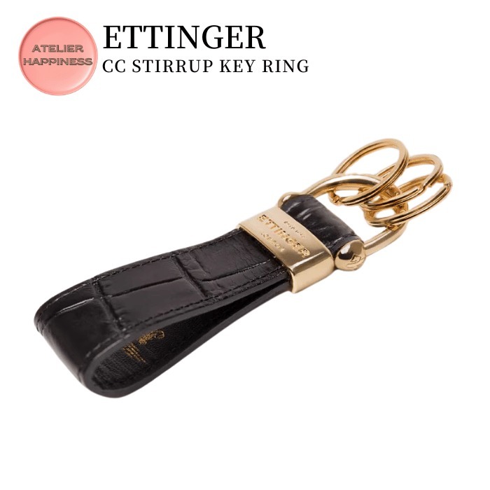 【エッティンガー】CC STIRRUP KEY RING