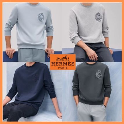 グレー（灰色）系 XL以上 HERMES(エルメス) スウェット