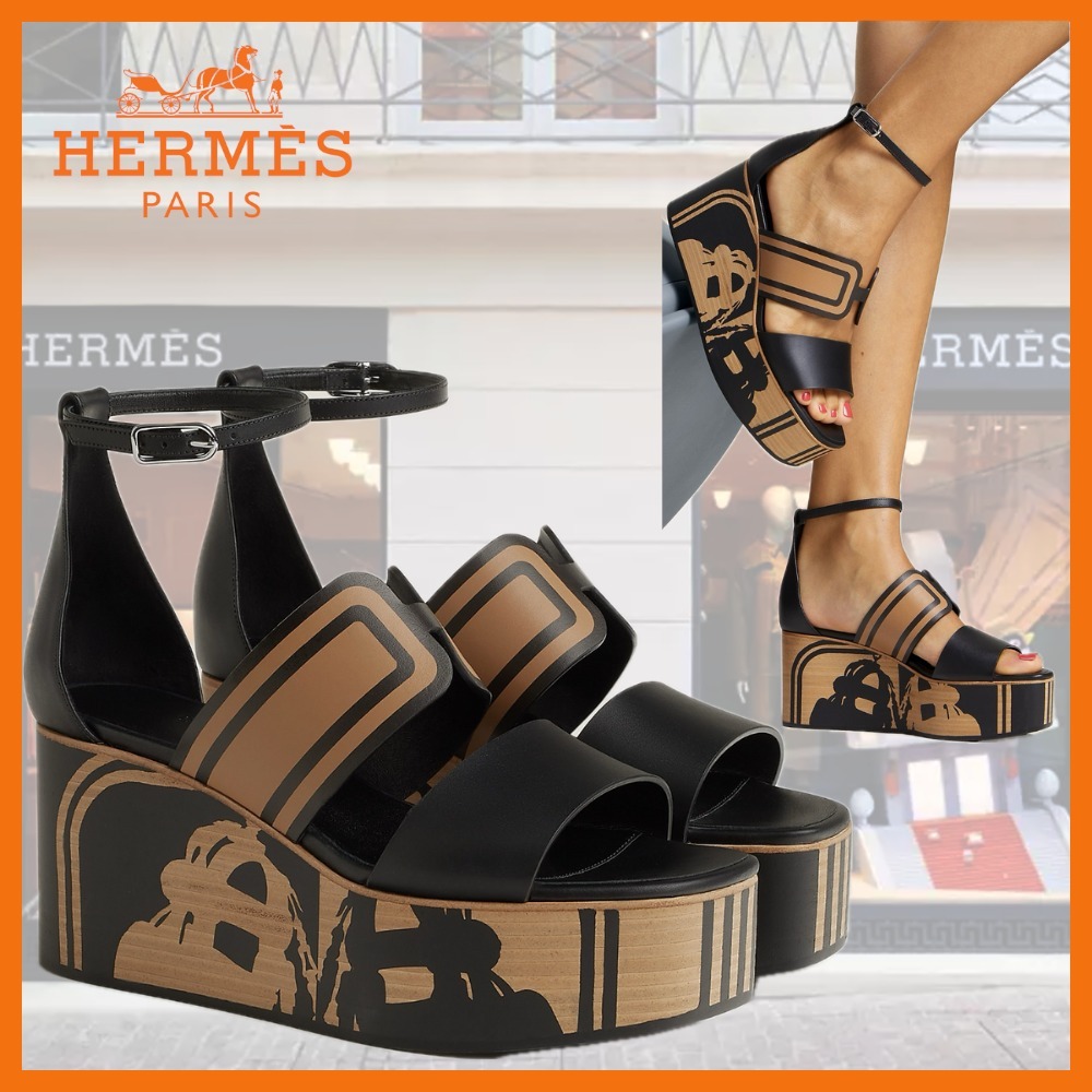 【エレガントな印象を♪】HERMES サンダル