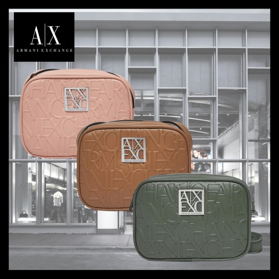 【関税込】ARMANI EXCHANGE ロゴ ショルダーバッグ