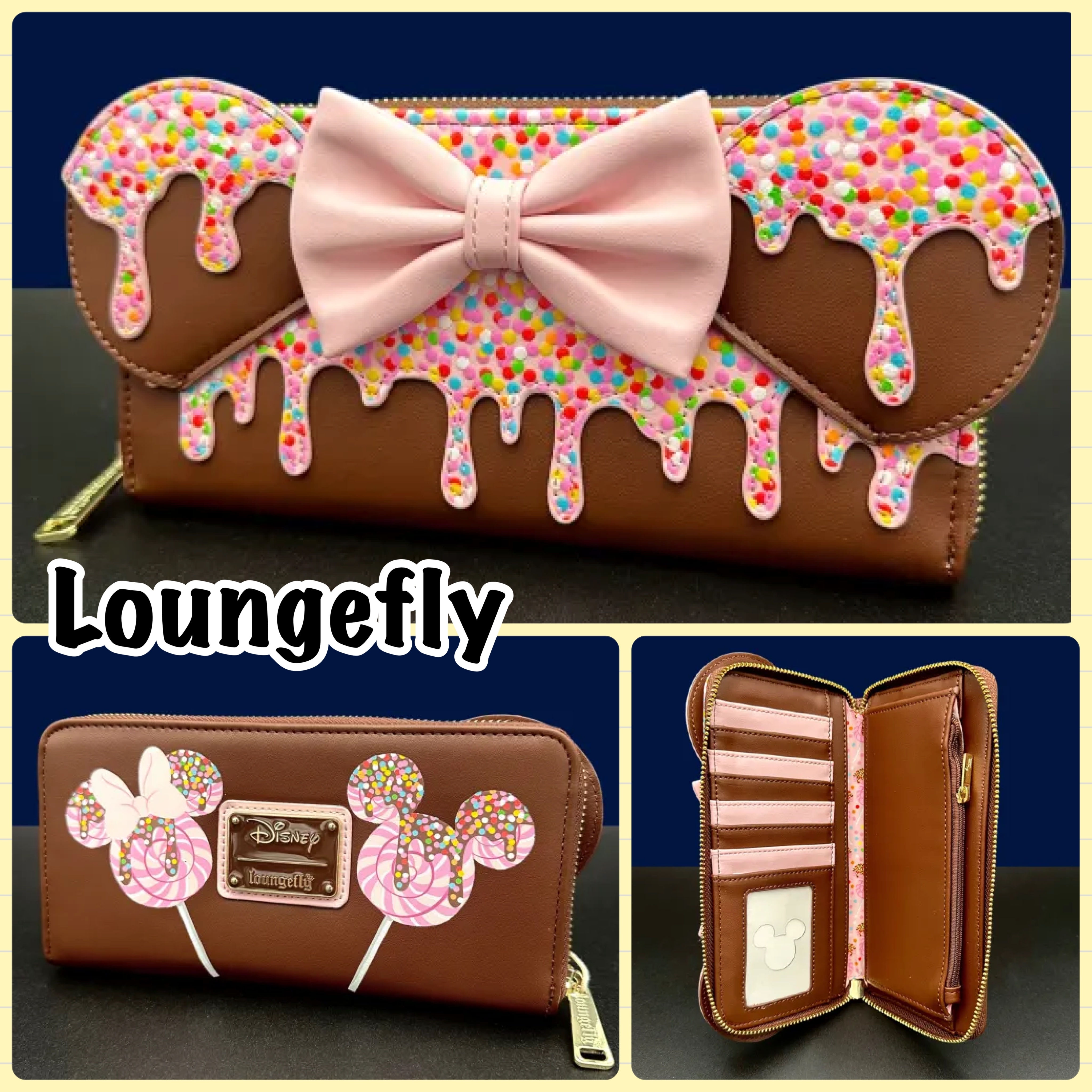 限定 セール/完売前に【LOUNGE FLY】ミニー ロリポップ 長財布