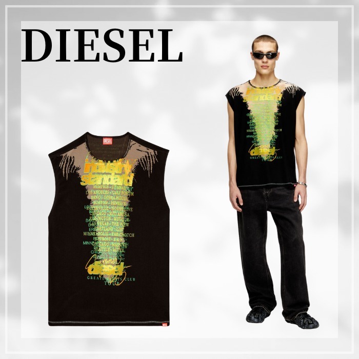 DIESEL t-isak-a カットソー クラブ レイブカルチャー