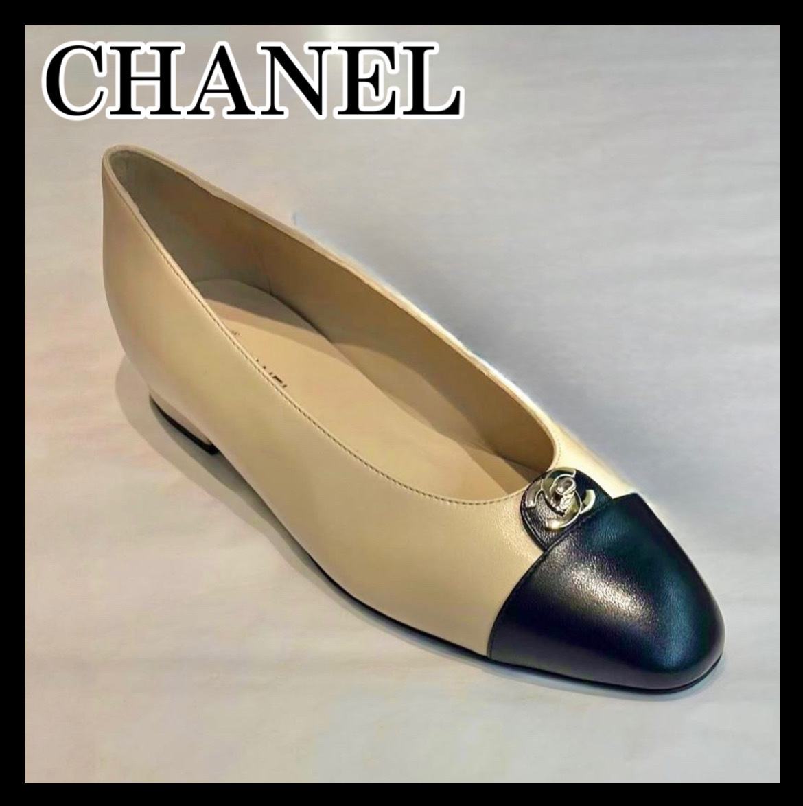 《上品なシャネルらしさ溢れる♪》25S限定★CHANEL バレリーナ