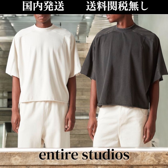 entire studios★コットンジャージーTシャツ 2色