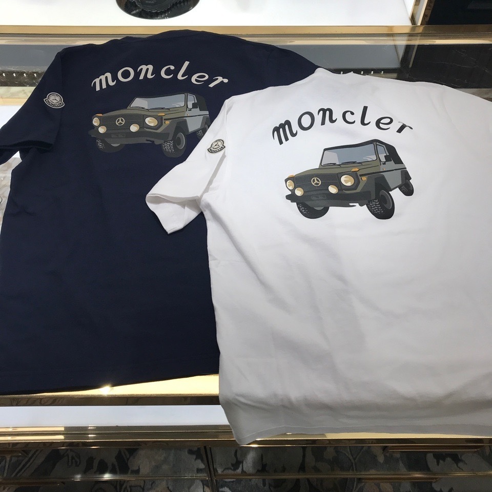 【MONCLER x Mercedes-Benz by NIGO】バックPrint Tシャツ☆２色