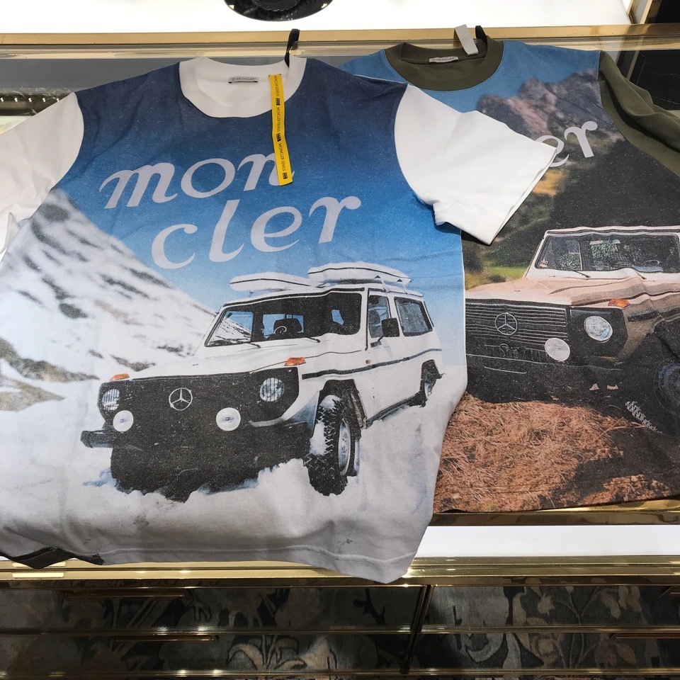 【MONCLER x Mercedes-Benz by NIGO】Photo Print Tシャツ☆２色