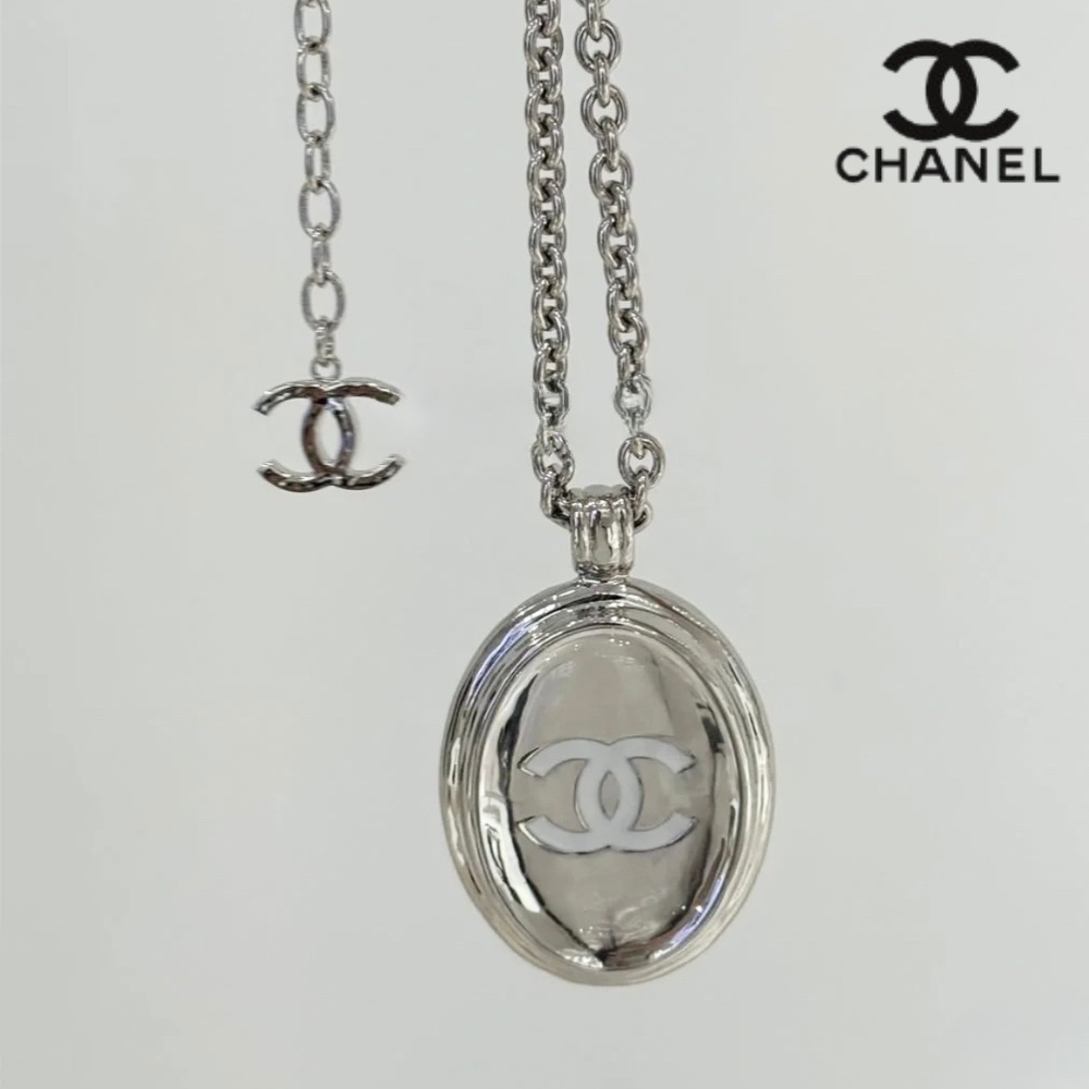 【ロゴが輝く♪】CHANEL★ロング ペンダント ネックレス