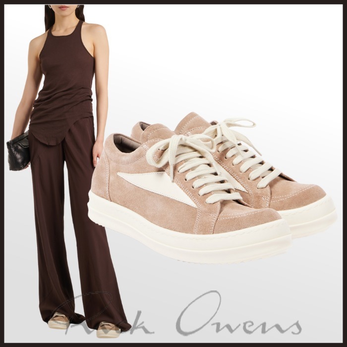 【関税込】Rick Owens リックオウエンス レザー スニーカー 人気