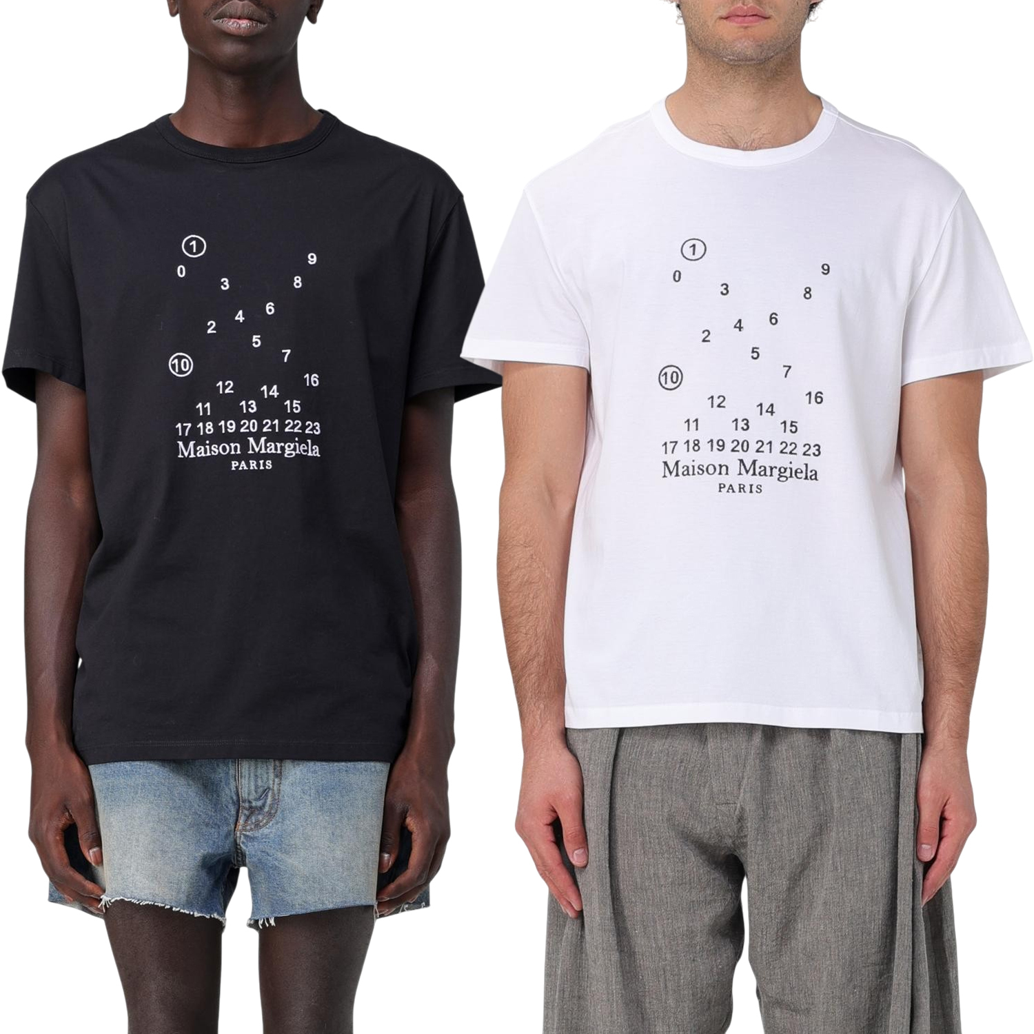 ◆Maison Margiela◆ ロゴ コットン Tシャツ