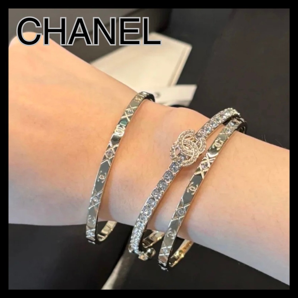 【大人気商品♪】CHANEL 3連 ブレスレット バングル