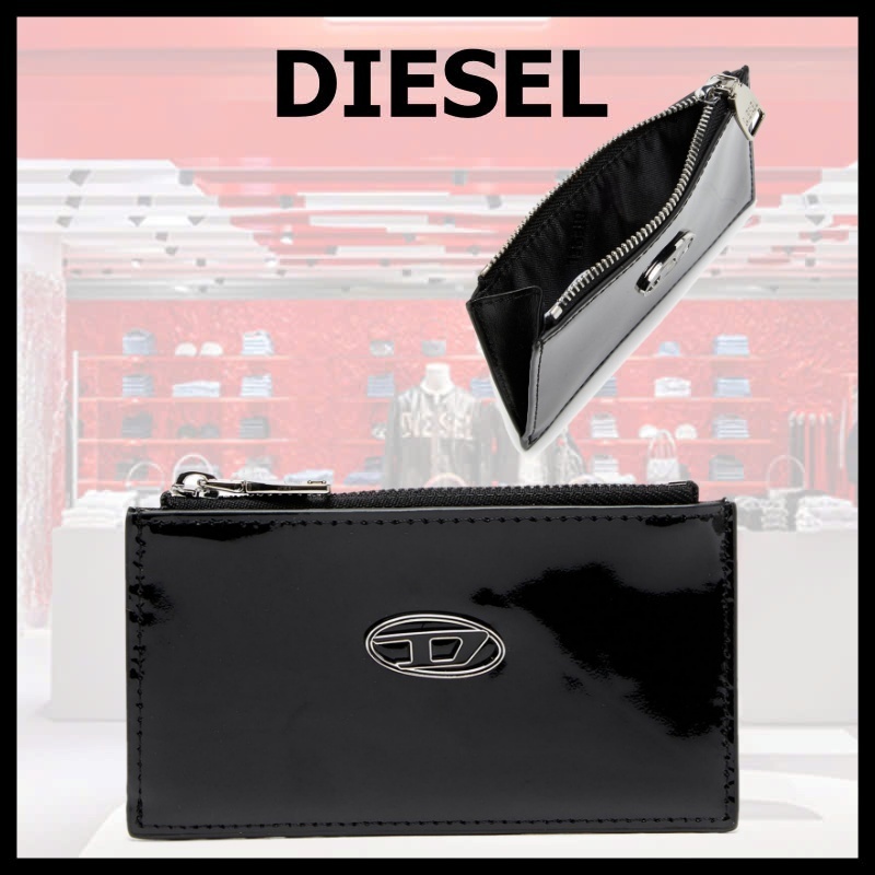 【送料・関税込】DIESELレザーカードホルダー