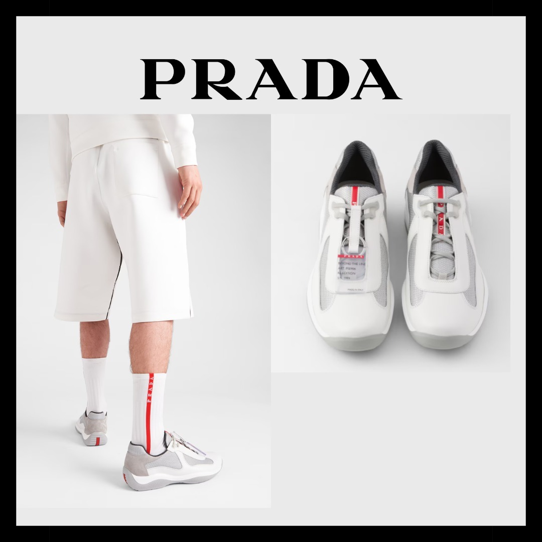 直営店買付☆PRADA アメリカズカップ オリジナルスニーカー