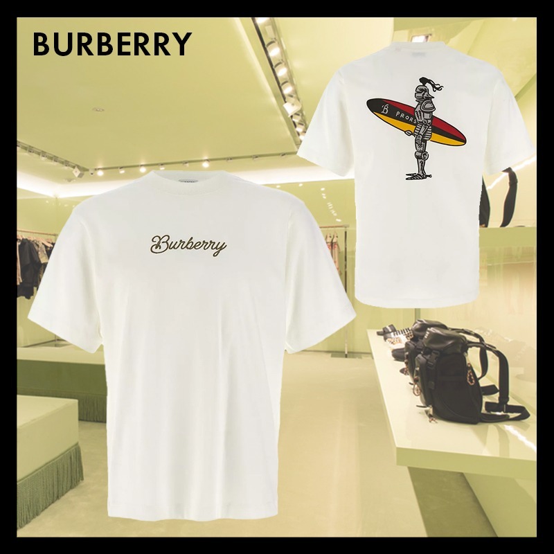 【すぐ届く】 BURBERRY サーファー ナイト コットン Tシャツ