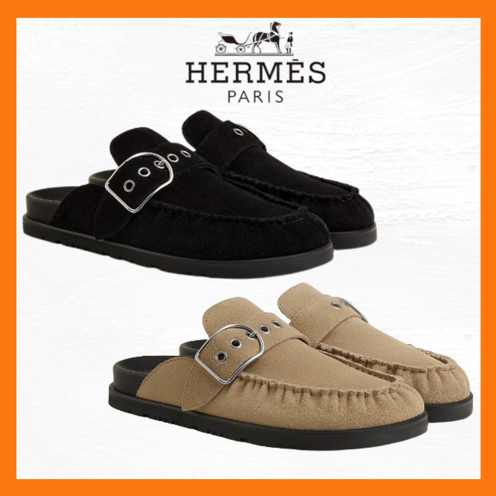 洗練された足元 HERMES Mules Key ミュール