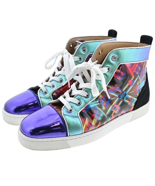 Christian Louboutin スニーカー 紫x赤系x青系 2118425M0030