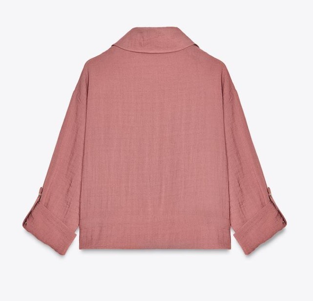 スペイン発送 ZARA ループ付きショートジャケット 選べるカラー スペイン発送 ZARA ループ付きショートジャケット 選べるカラー