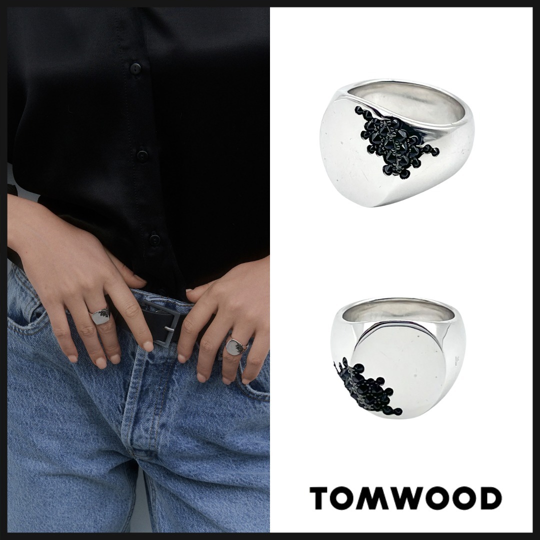 【TomWood】リング black molecule