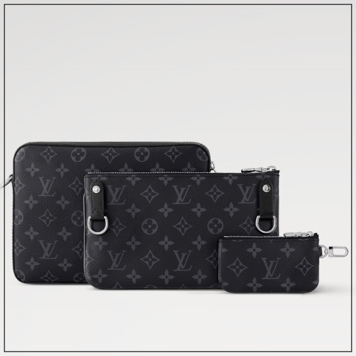 《バイカラー》Louis Vuitton トリオメッセンジャーバッグ
