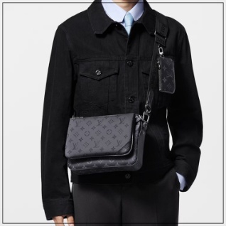 《バイカラー》Louis Vuitton トリオメッセンジャーバッグ