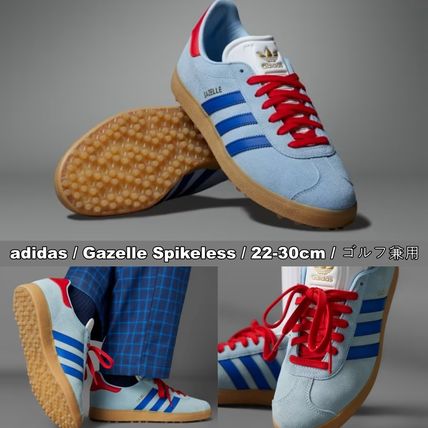 adidas☆Gazelle Spikeless☆22-30cm☆ゴルフ兼用☆抜群の着心地