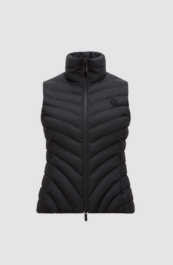 MONCLER 2025春夏新作 シリコンロゴ付きダウンベスト GRANES