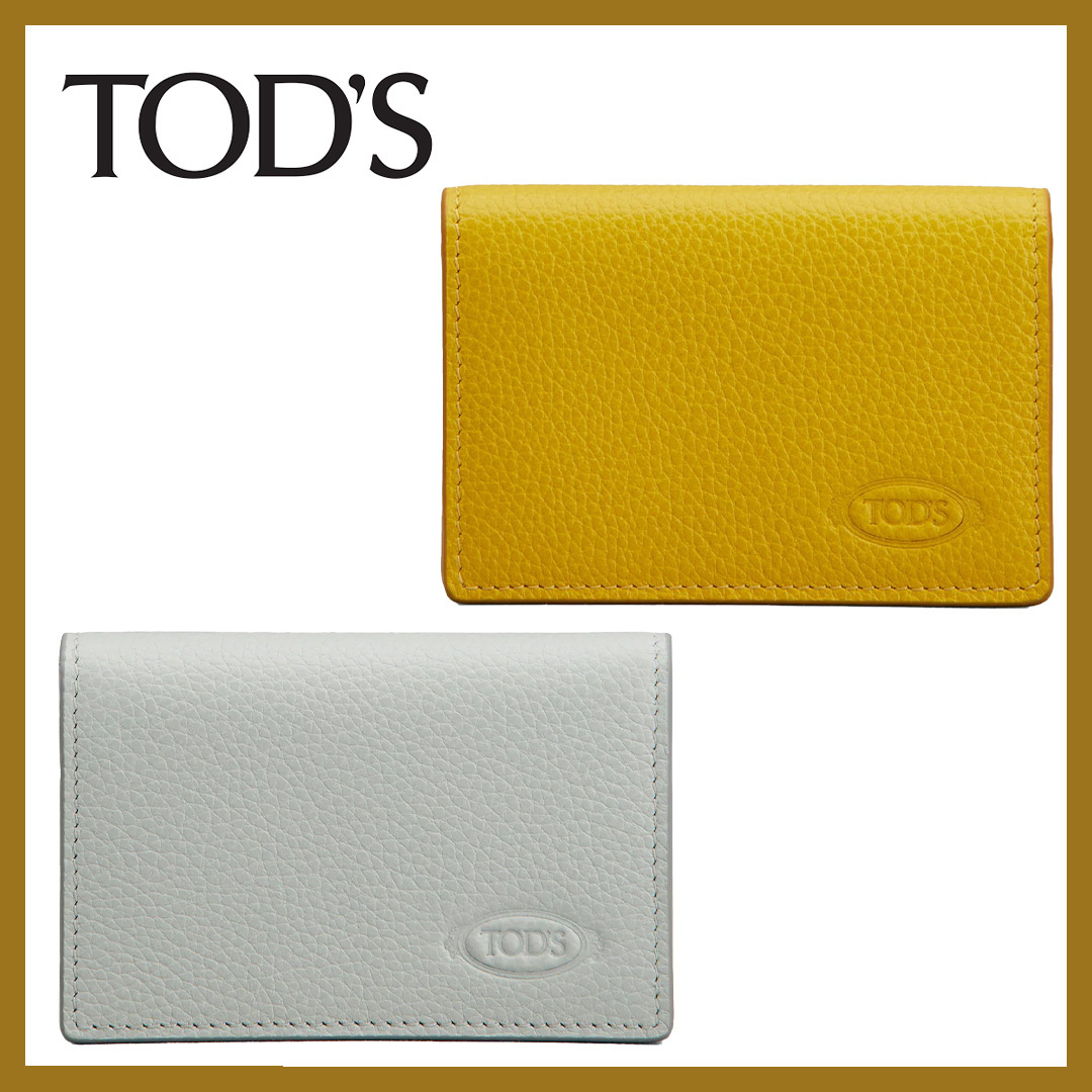 信頼と品格を演出【TOD'S】日本限定 レザービジネスカードケース